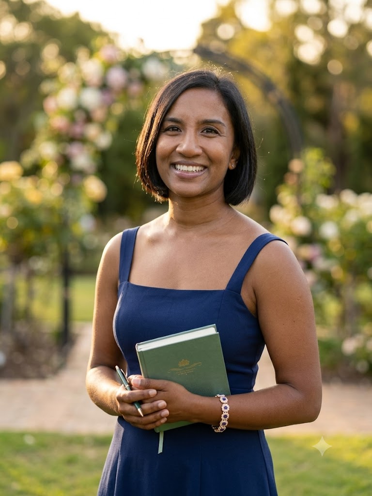 Dee, marriage celebrant portrait